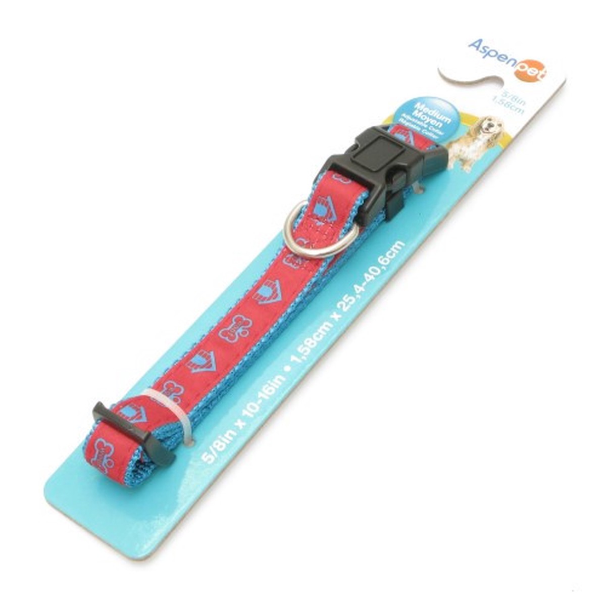 Dog Collar Medium Red